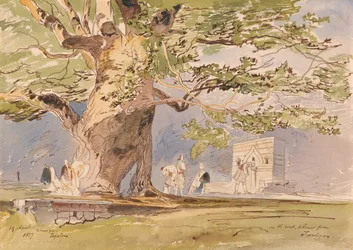 Auf der Straße, zwei Stunden von Tepelene, 19. April 1857